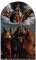 Madonna con il Bambino in gloria e i santi Paolo, una santa sconosciuta, Matteo, Caterina e Pietro (?)